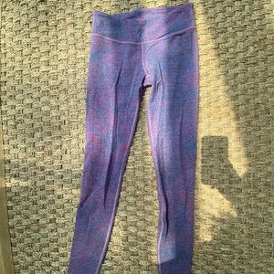 Ivivva Kids Leggings in Purple and Pink